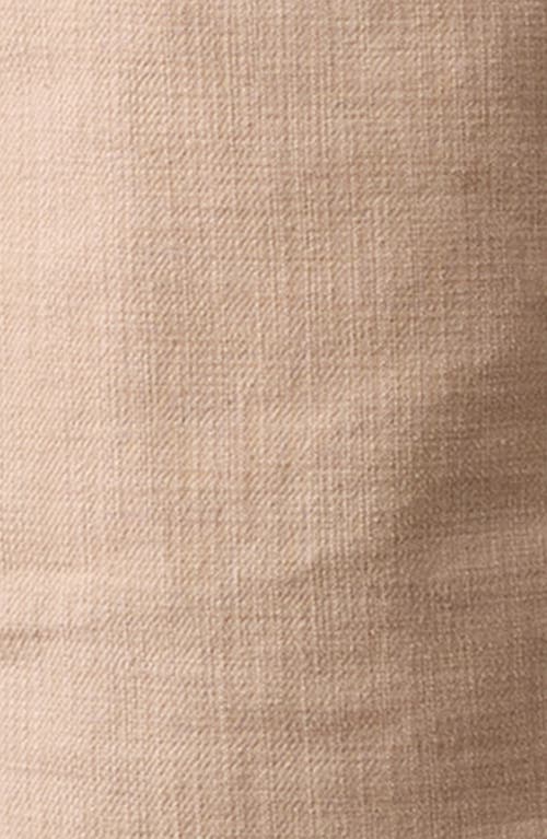 The Normal Brand Texstretch Summer Drawstring Stretch Cotton Shorts In Sand Dune