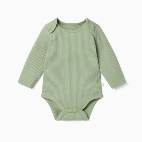 Ribbed Long Sleeve Bodysuit (Baby)