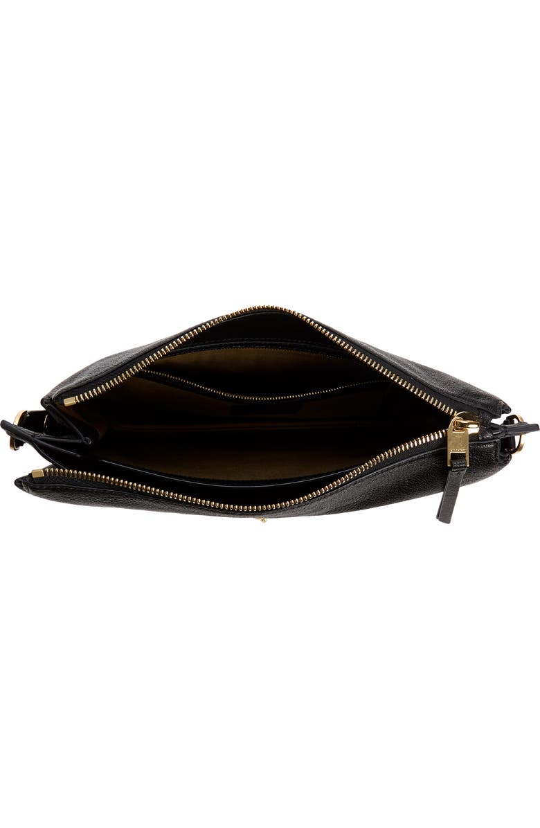 AllSaints Sheringham Leather Shoulder Bag, Alternate, color,