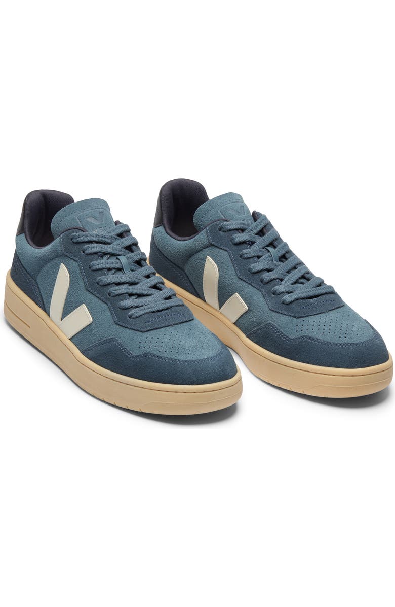 Veja V-90 Water Repellent Suede Sneaker, Main, color, California Pierre