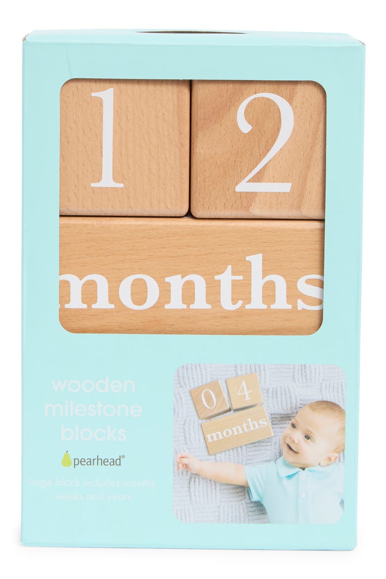 Wooden Milestone Blocks, Main, color, NONE