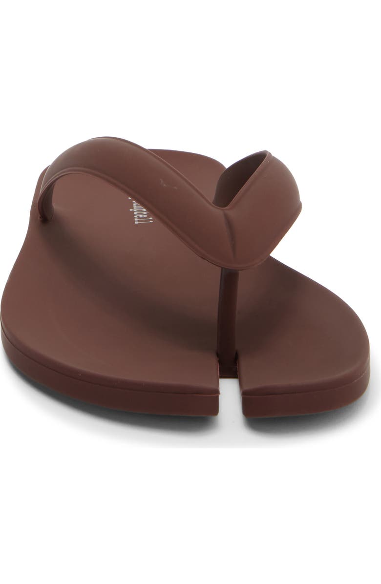 Jeffrey Campbell Zori Flip Flop, Alternate, color, Brown Matte