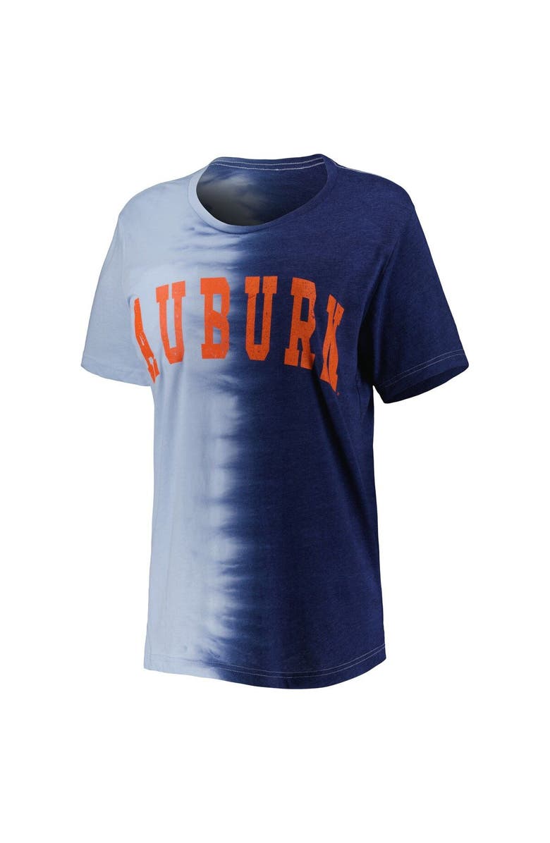 GAMEDAY COUTURE Women's Gameday Couture Navy Auburn Tigers Find Your Groove Split-Dye T-Shirt, Alternate, color, 
