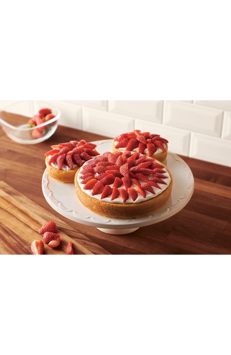 Disney x Farberware 3-Piece Nonstick Mickey Mouse Head Cake Pans, Alternate, color, Black