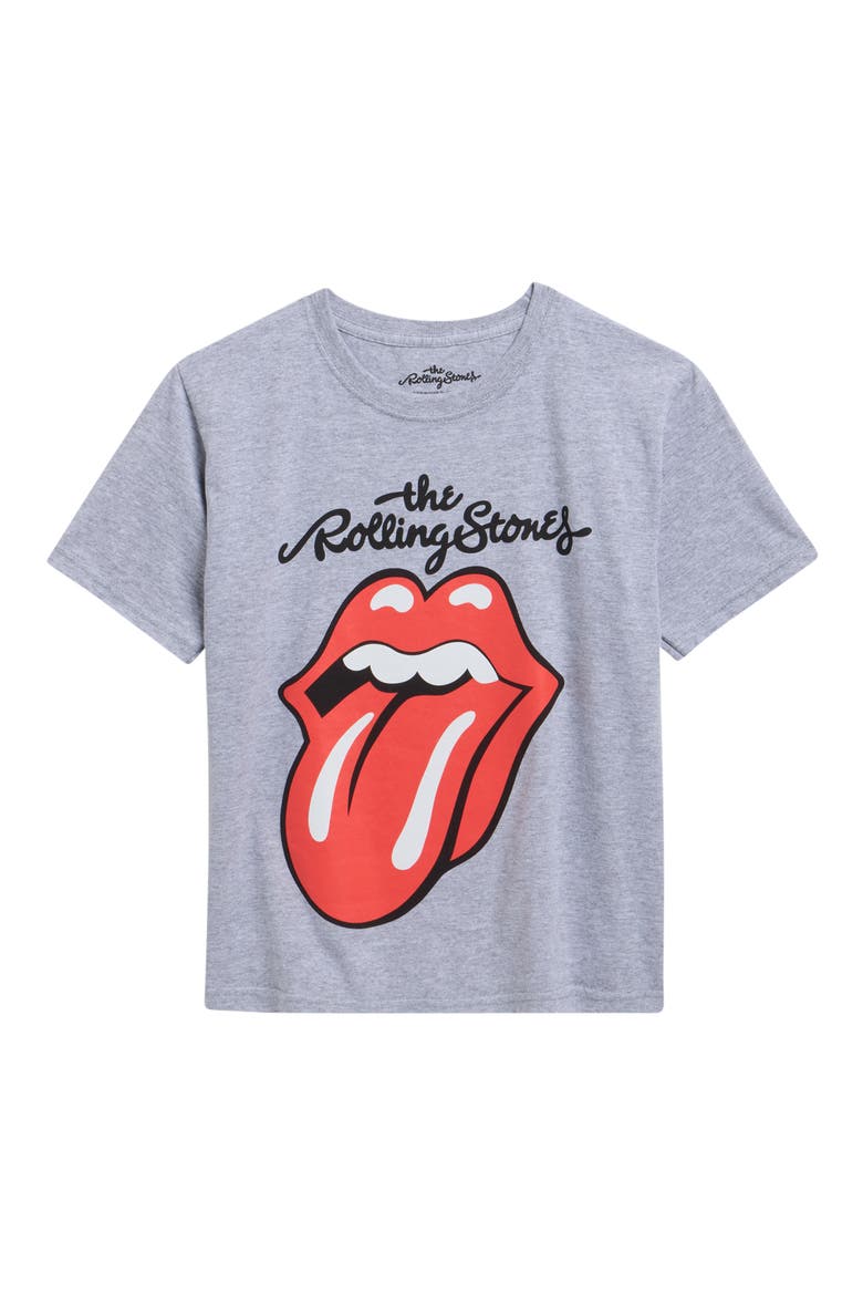 Kids' Rolling Stones Tongue Graphic T-Shirt, Main, color, SPORT GREY