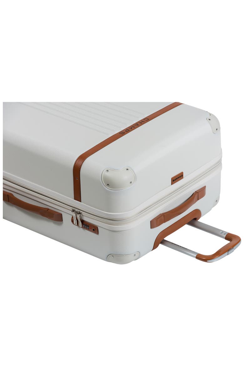 Vintage 2-Piece Luggage Set, Alternate, color, WHITE
