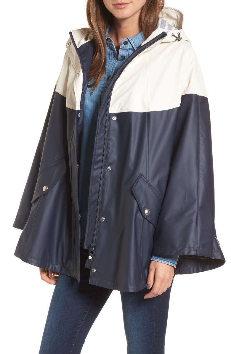 Joules Right as Rain Waterproof Cape, Main, color, 