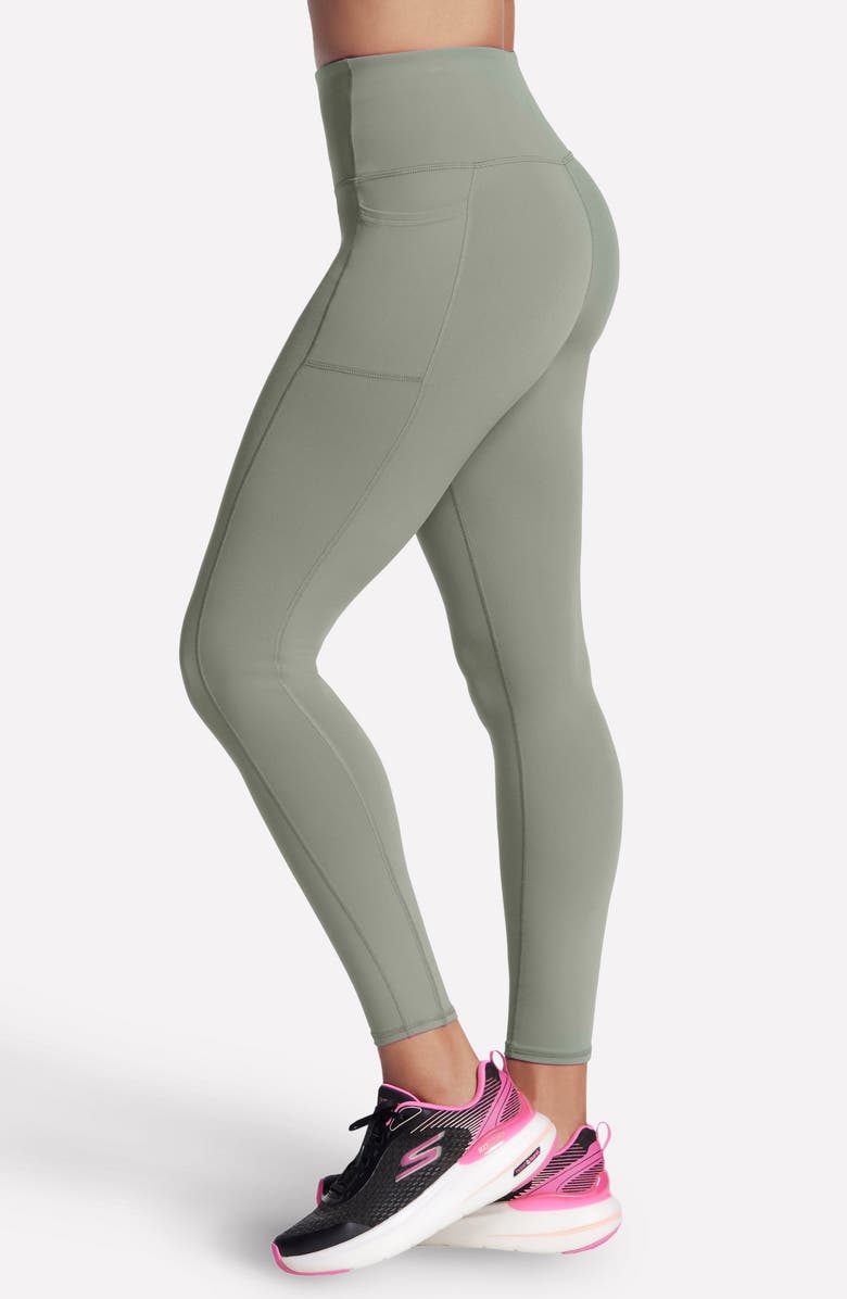 SKECHERS GoWalk High Waist Leggings, Alternate, color, 