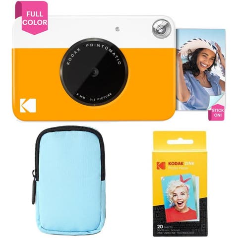 Printomatic Bundle + Blue Case & 20 Zink