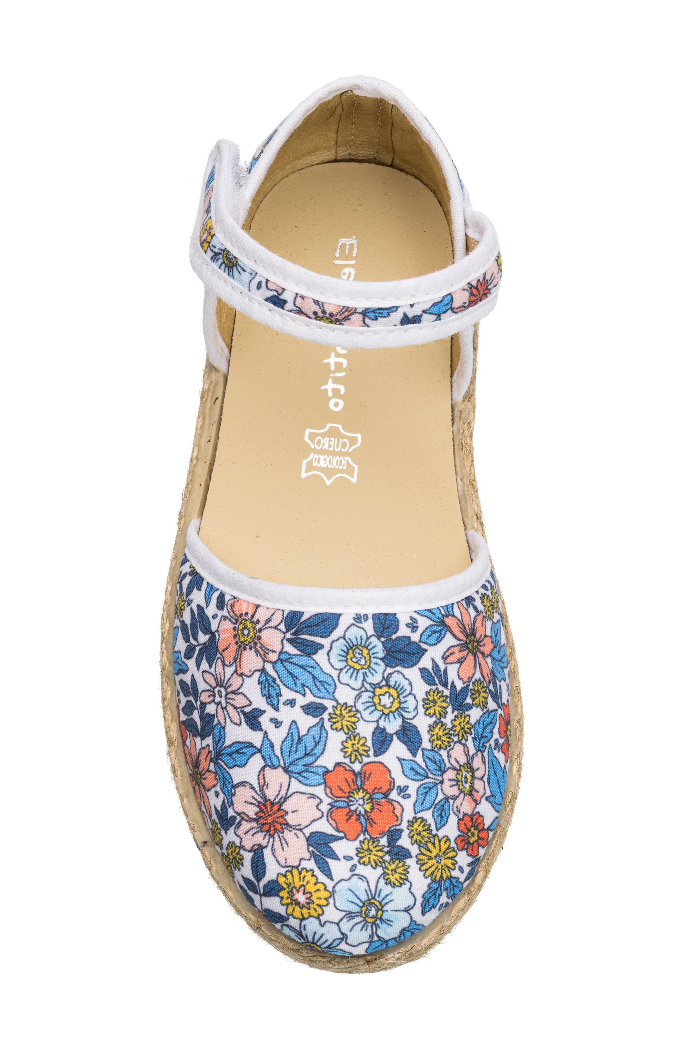 Elephantito Kids' Classic Linen Espadrille, Alternate, color, Floral