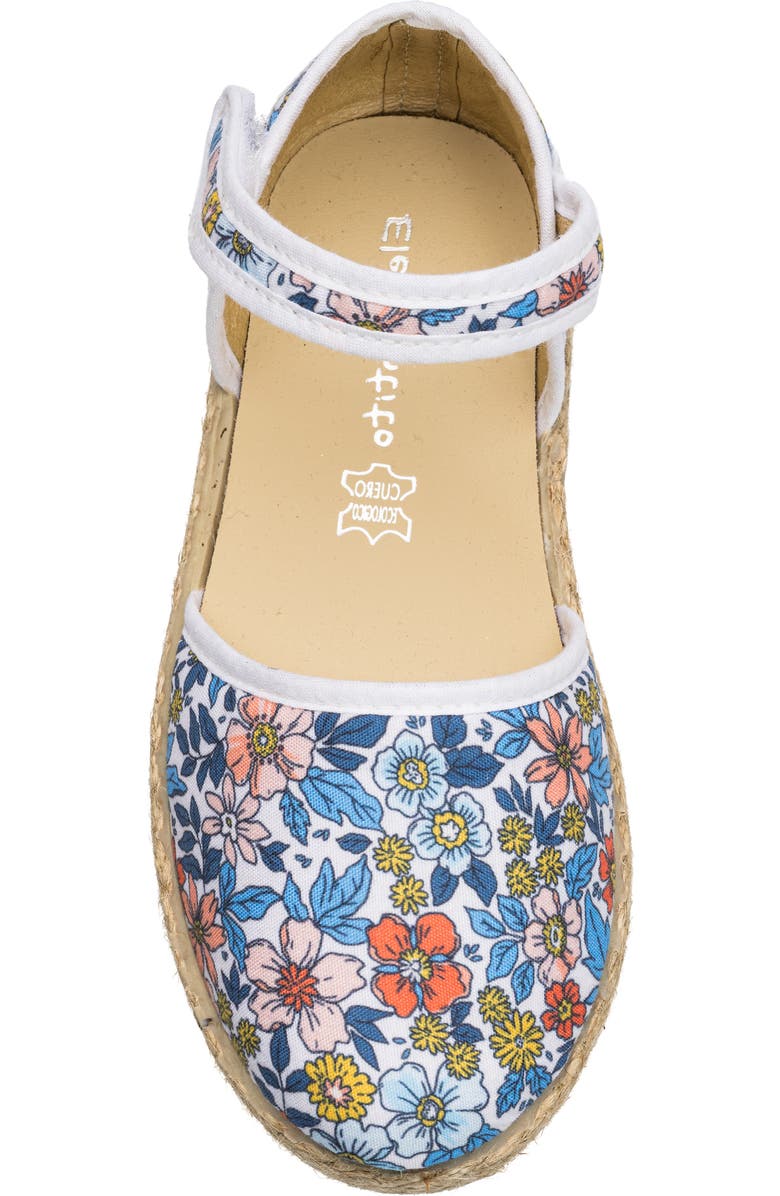 Elephantito Kids' Classic Linen Espadrille, Alternate, color, Floral