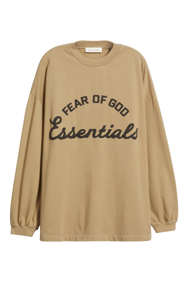 Training '90s Long Sleeve Logo Graphic T-Shirt, Alternate, color, FADED DUNE