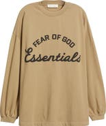 Fear of God Essentials Training '90s Long Sleeve Logo Graphic T-Shirt