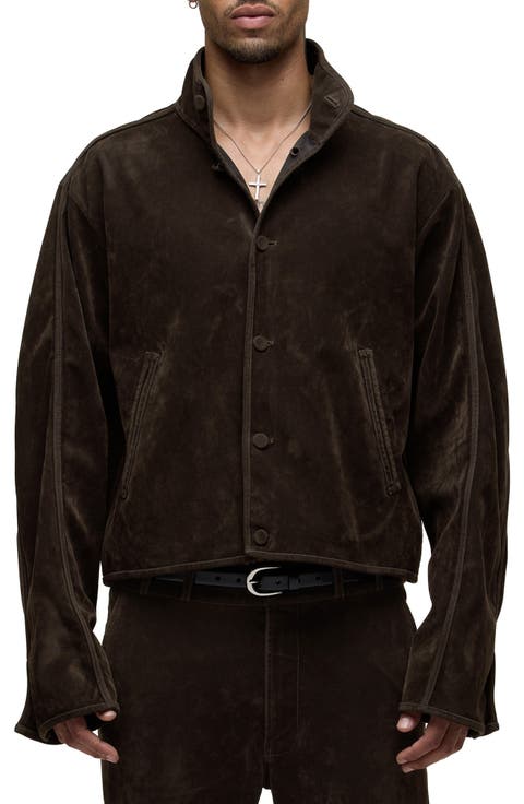 Faux Suede Jacket
