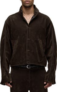 Hudson Jeans Faux Suede Jacket