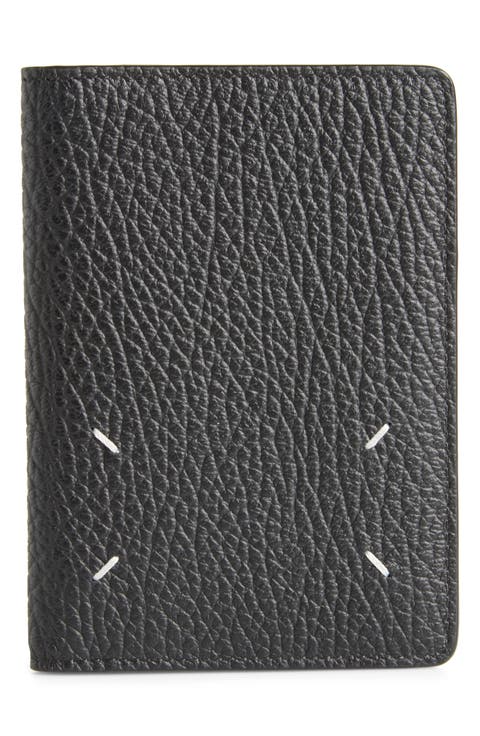 Slim Grained Leather Passport Cover