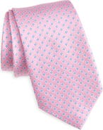Nordstrom Quatrefoil Medallion Silk Tie
