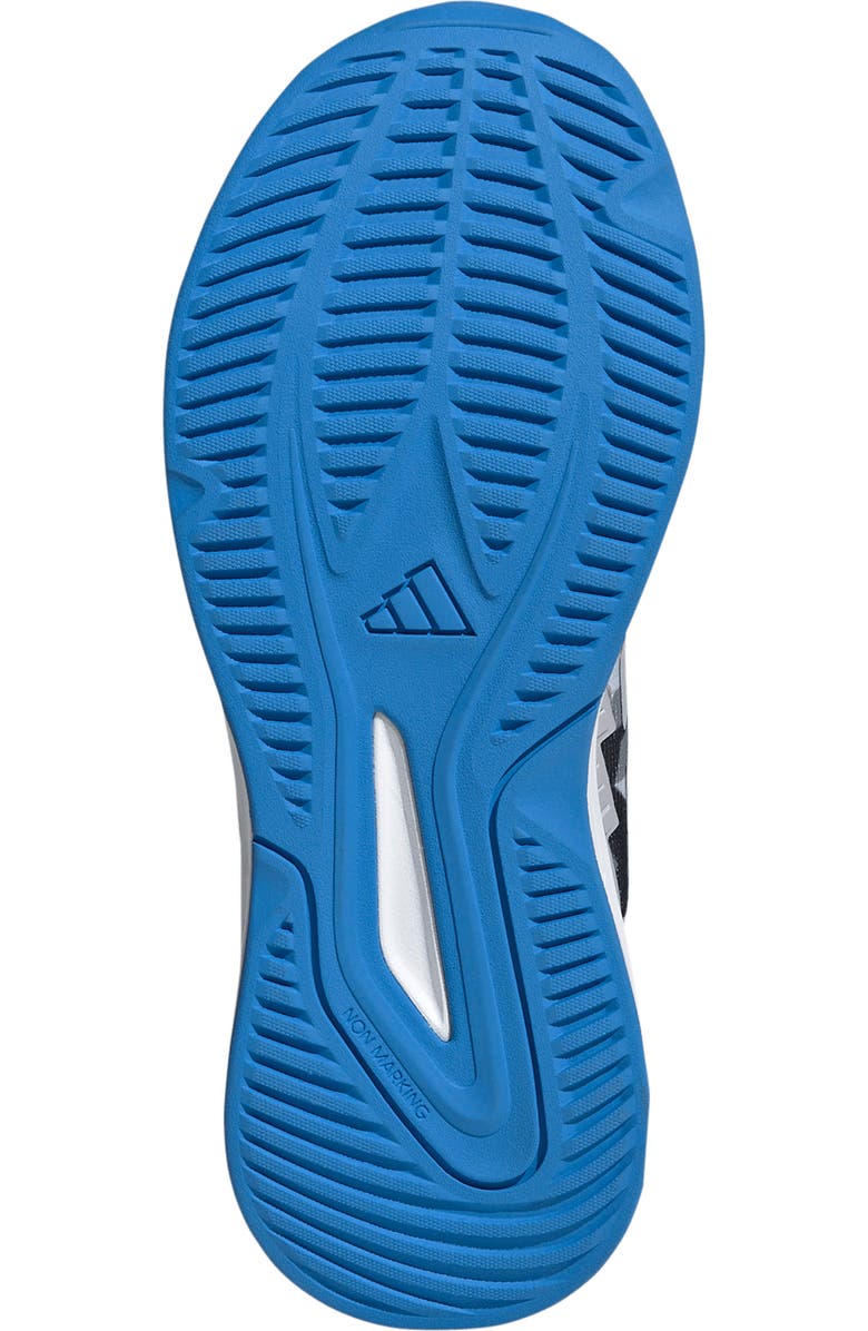 adidas x Minecraft<sup>®</sup> Kids' Fortarun 4.0 Sneaker, Alternate, color, Glory Grey/ Lucid Ray Blue