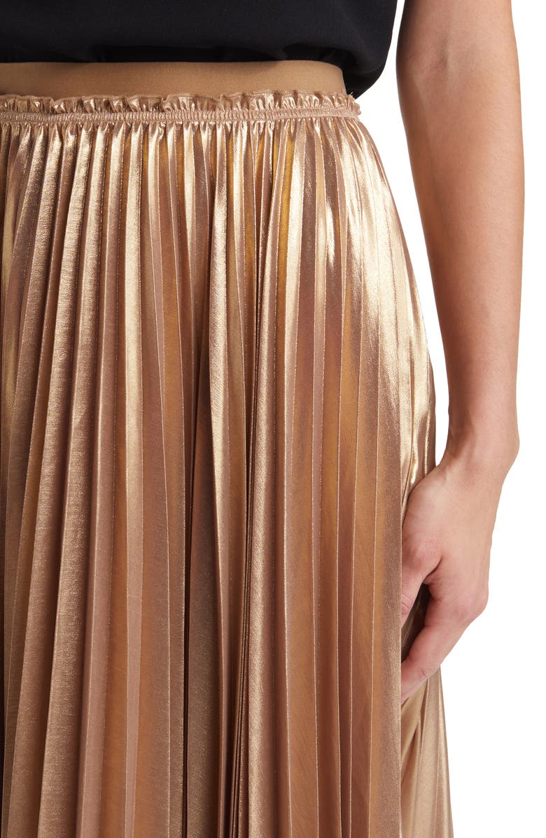 Ted Baker London Nattiee Pleated Handkerchief Hem Skirt, Alternate, color,