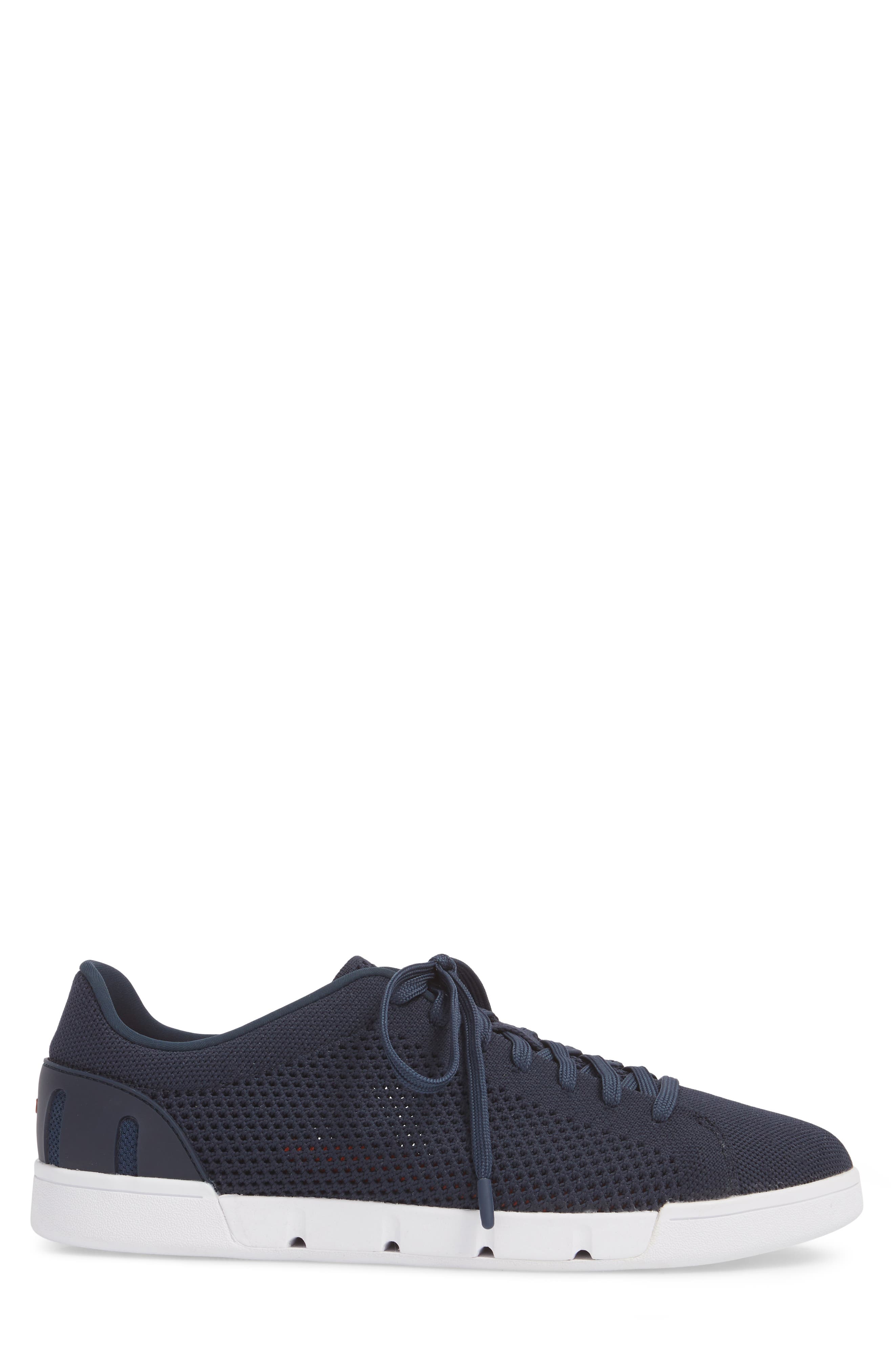 Swims Breeze Tennis Washable Knit Sneaker, Alternate, color, Navy