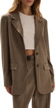 Favorite Daughter The Favorite Oversized Plaid Blazer