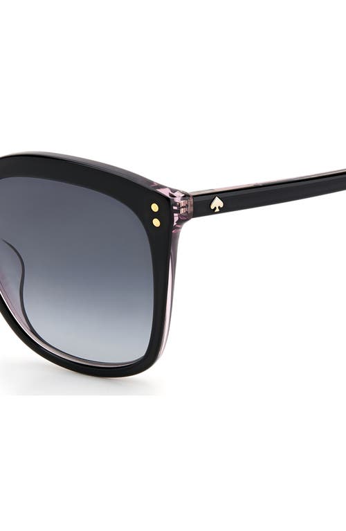 Shop Kate Spade New York Pella 55mm Gradient Cat Eye Sunglasses