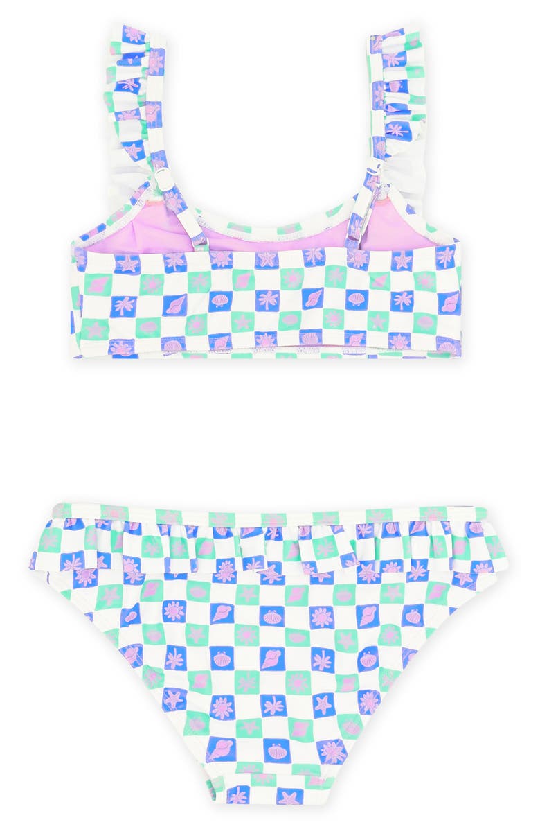 Feather 4 Arrow Kids' Happy Daze 50+ Two-Piece Swimsuit, Alternate, color, 