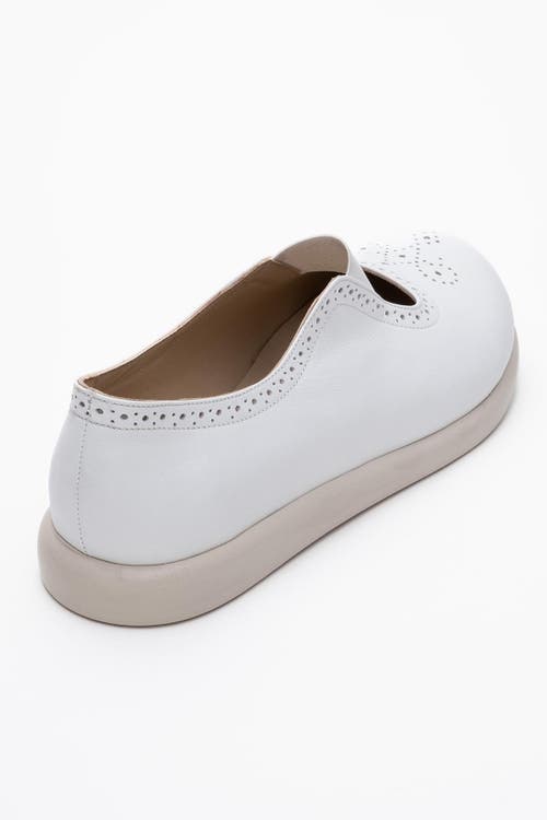 Forever & Always Shoes Chelle Elastic Leather Flat