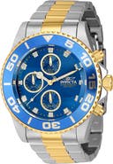 INVICTA Pro Diver Chronograph Quartz Bracelet Watch, 43mm