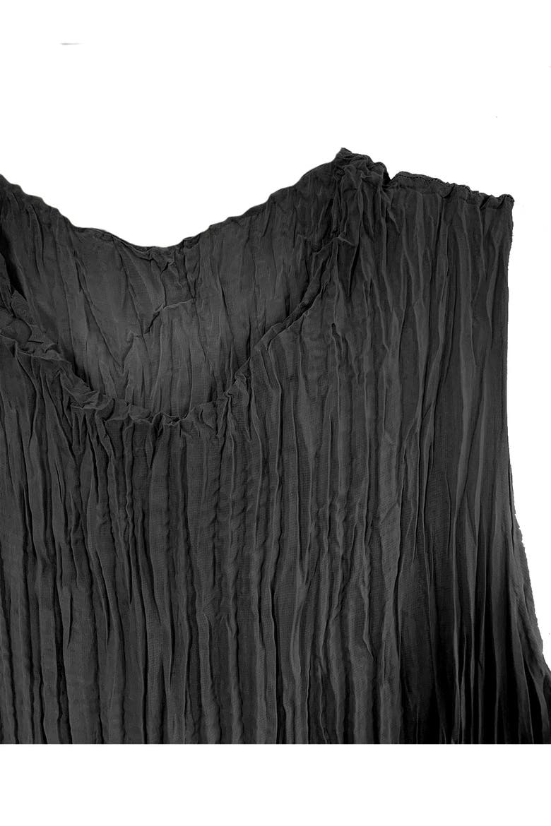 Jaya Pleated Dress, Main, color, black