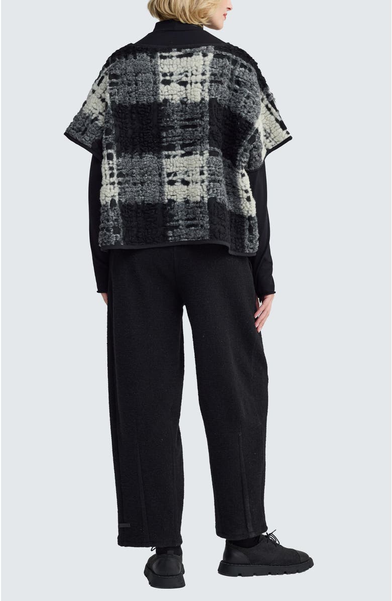 LUUKAA Seraphine Structured-Mesh Pullover, Alternate, color, Foggy