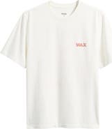 Wax London Dean Grid Logo Embroidery T-Shirt