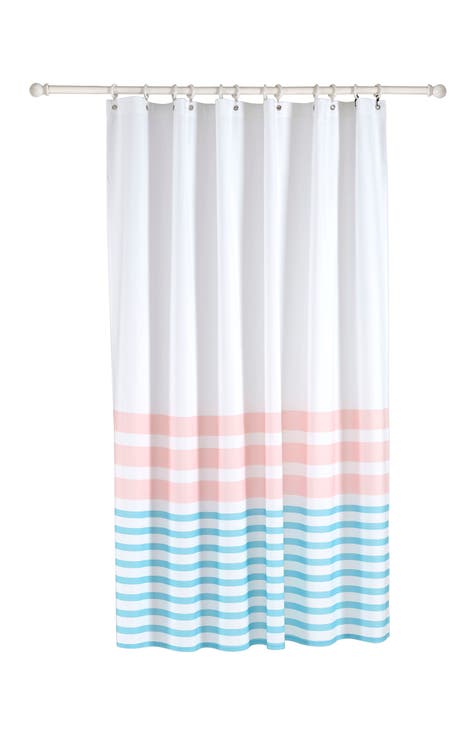 Turkish Peshtemal Shower Curtain