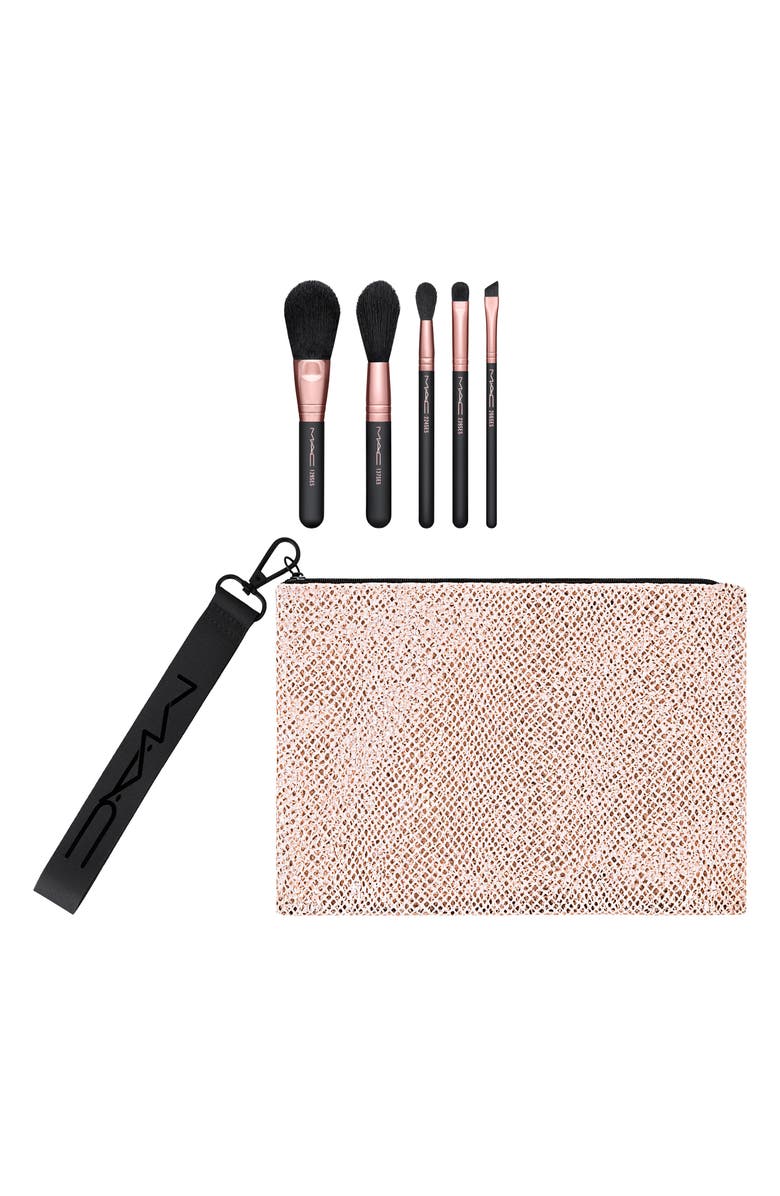 MAC Cosmetics MAC Up Close and Personal Travel Size Brush Set, Main, color, 