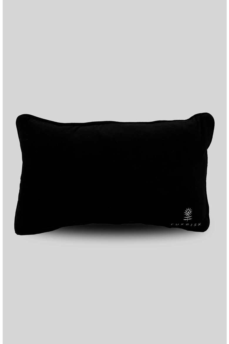 I'm Difficult Needlepoint Pillow, Alternate, color, Black