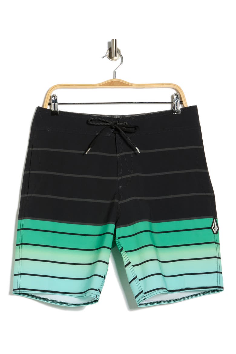 Quarta Fade Mod 19 Swim Shorts, Alternate, color, BLACK COMBO