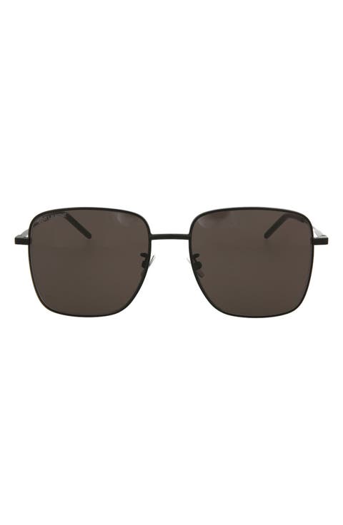 57mm Square Sunglasses