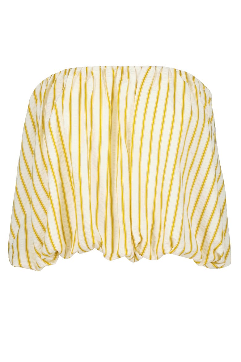 Serene Bubble Stripes Top, Alternate, color, Citron Serene Stripe
