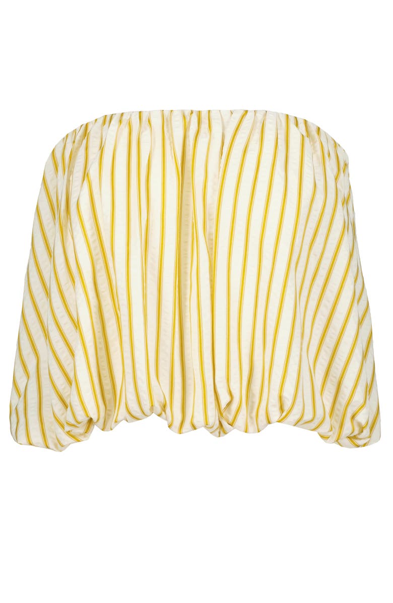 Bishop + Young Serene Bubble Stripes Top, Alternate, color, Citron Serene Stripe