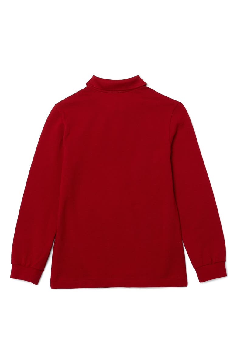 Lacoste Solid Long Sleeve Polo, Alternate, color, 