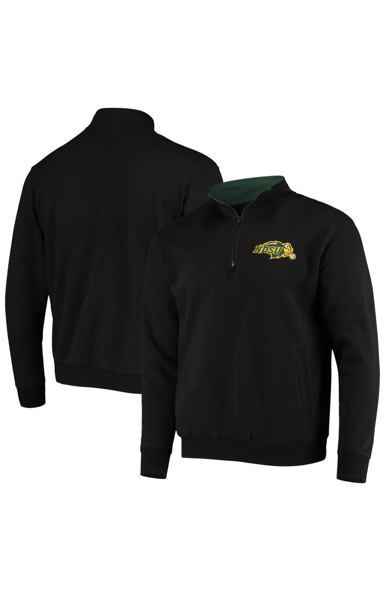 COLOSSEUM Men's Colosseum Black NDSU Bison Tortugas Logo Quarter-Zip Jacket, Main, color, Black