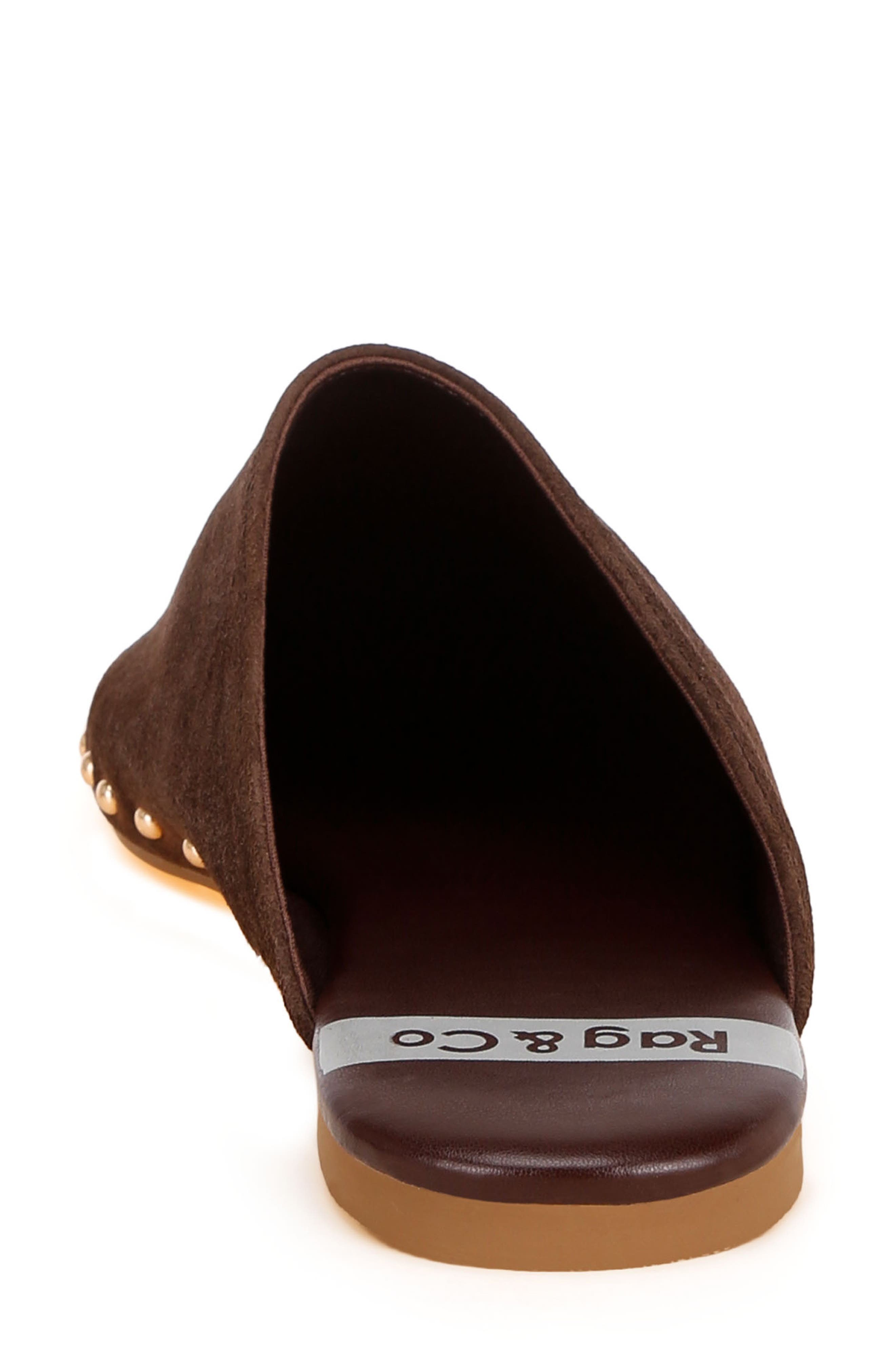 Corbera Studded Mule, Alternate, color, BROWN
