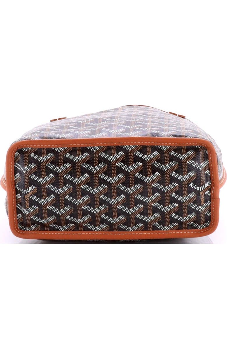 Pre-Owned Goyard Anjou Reversible Tote Coated Canvas Mini, Alternate, color, Brown