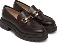 NeroGiardini Bit Platform Lug Sole Loafer