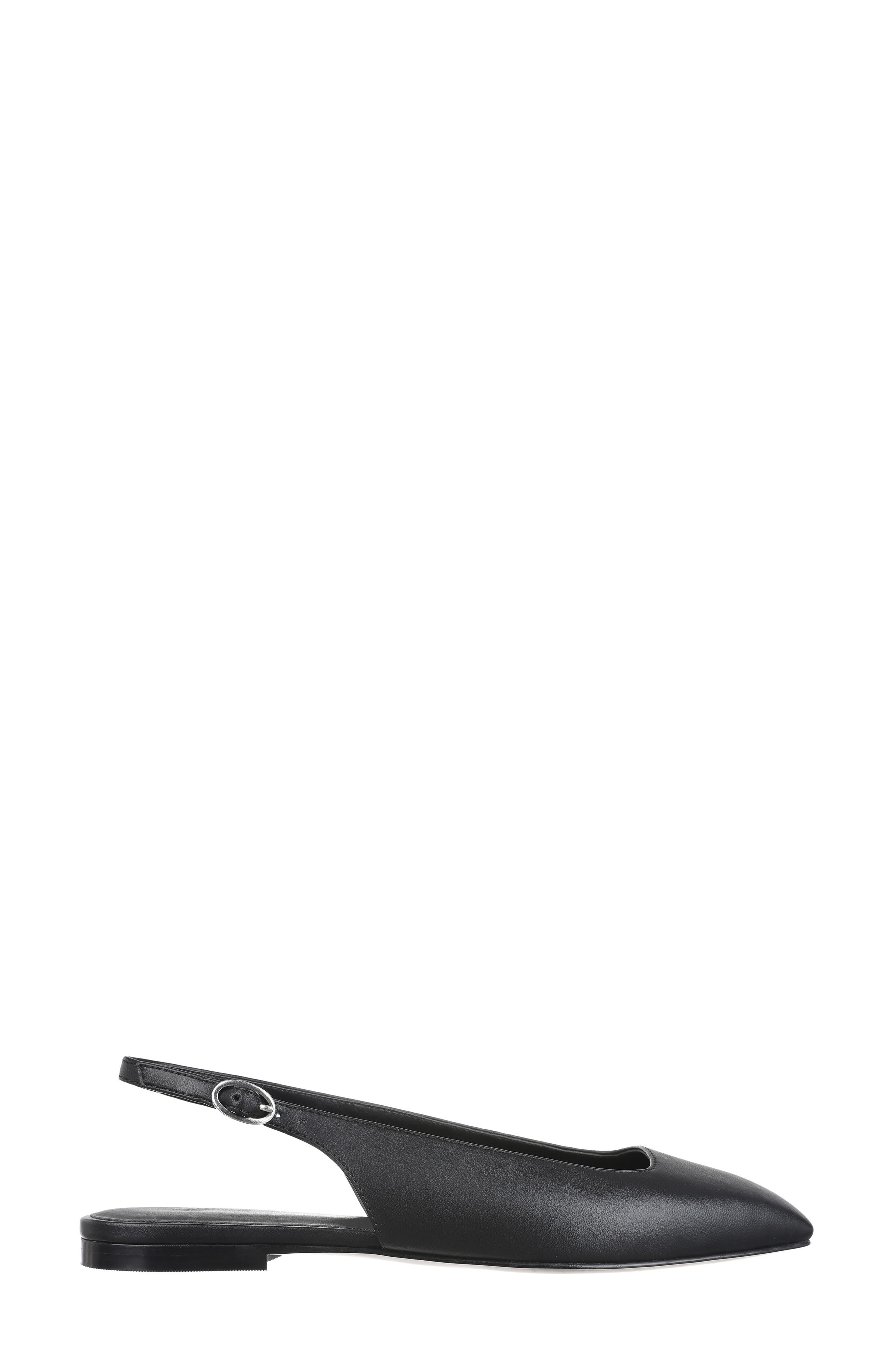 NORDSTROM RACK Joey Slingback Flat, Alternate, color, Black