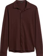 Robert Barakett Milo Knit Button-Up Shirt