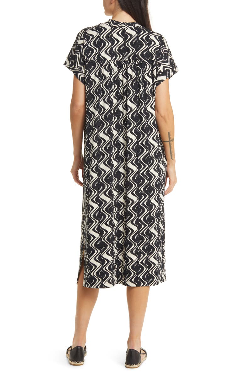 Masai Copenhagen Odera Abstract Print Shift Dress, Alternate, color, 