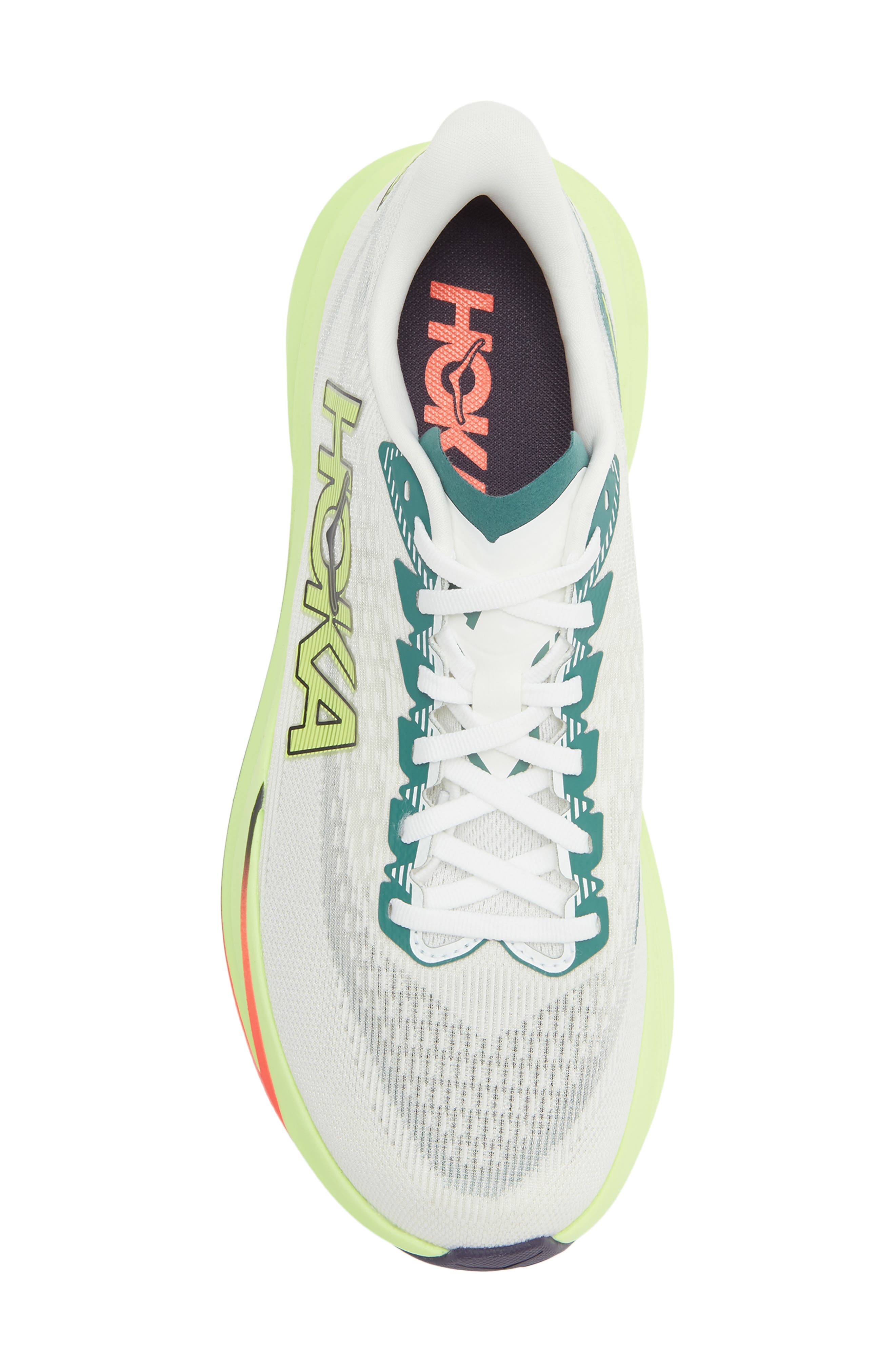 Mach 7 Running Shoe, Alternate, color, FROST / NEON YUZU