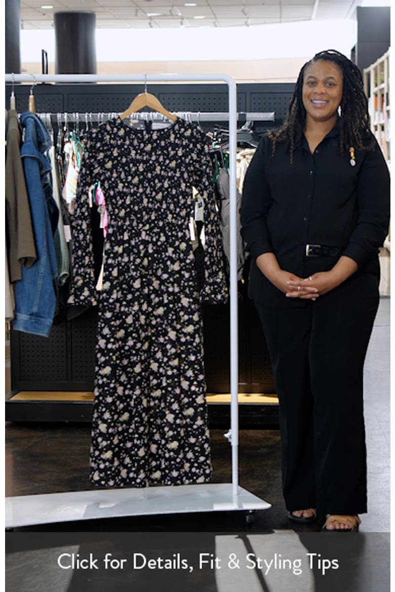 Mairead Long Sleeve Cotton Maxi Dress video