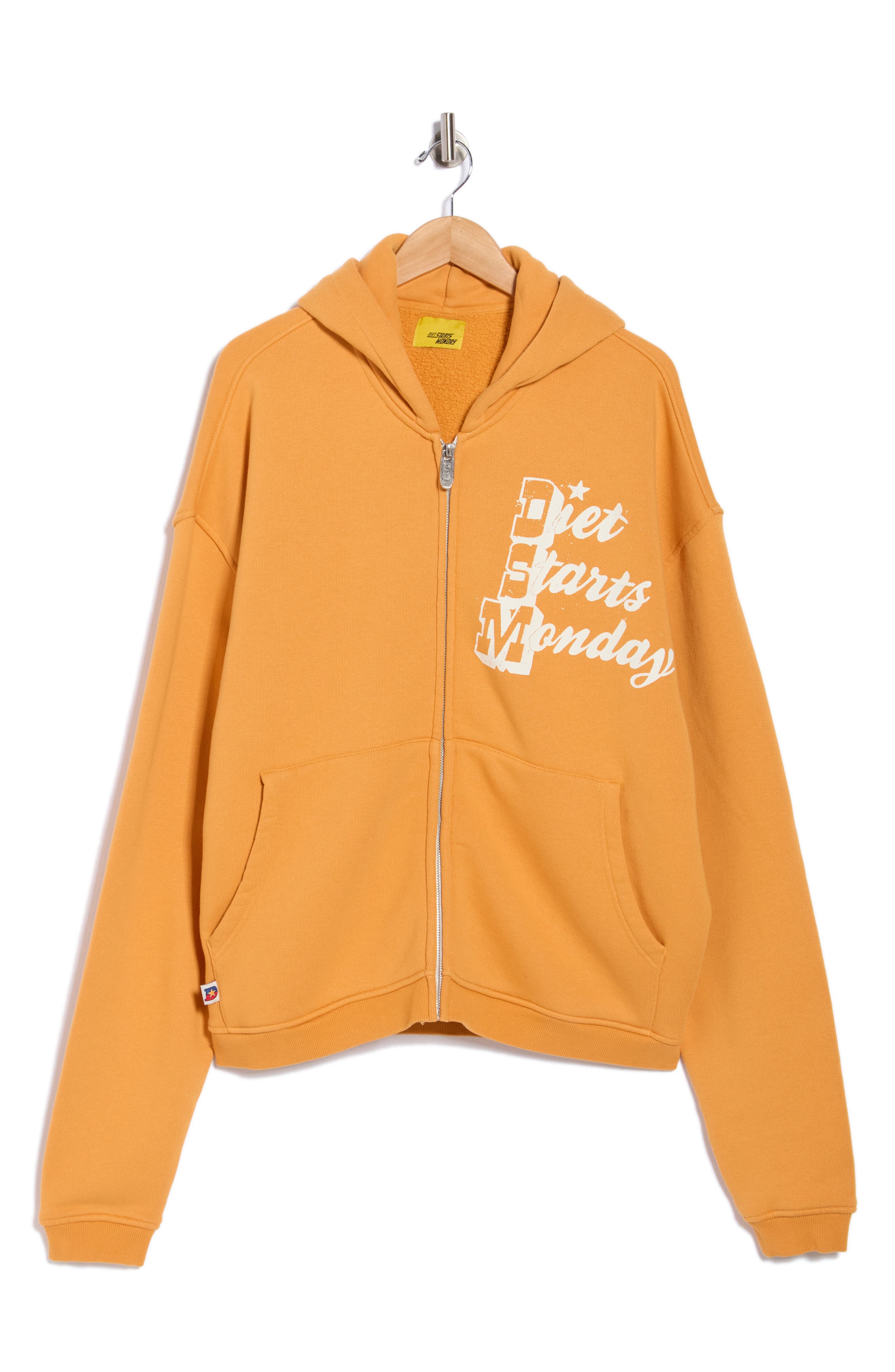 DIET STARTS MONDAY Star Full Zip Sweatshirt